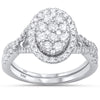 varitsa-jewellers - 1.02ct Oval DiamondI 14kt White Gold Bridal Set - 01MG43